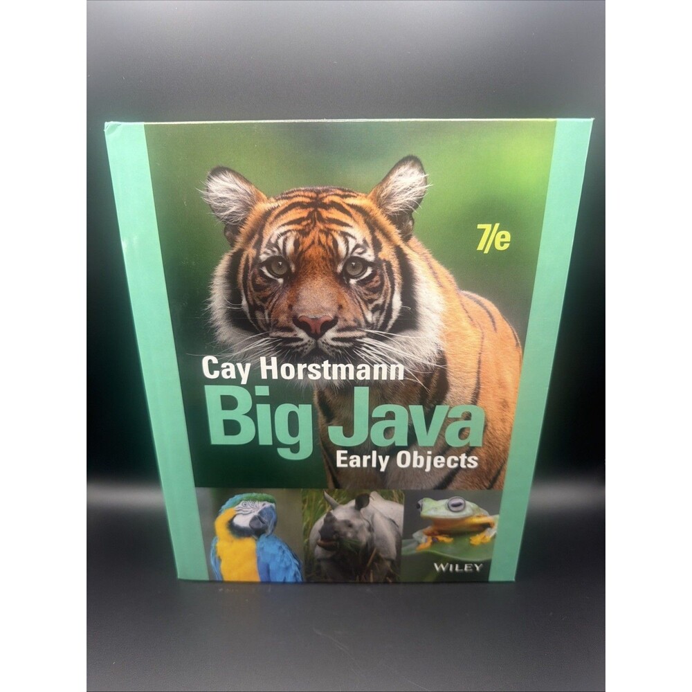 Big Java Early Objects by Horstmann, Cay S.